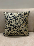 (PACK OF 3)URDU CALLIGRAPHY VELVET CUSHION COVER-BLACK