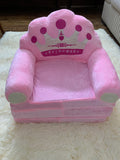 PINK PRINCESS 3-LAYERED BABY SOFA CUM BED