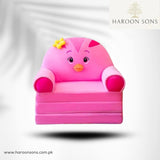 PINK DUCK 3-LAYERED BABY SOFA CUM BED