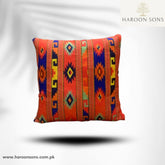 (PACK OF 3)MULTI COLOURED PRINTED TRADITONAL CUSHION COVER