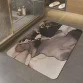 RUBBER ANTI SLIP BROWN MARBLE DESIGN MAT
