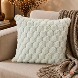 PACK OF 3 SOFT SAGE CUSHION COVERS