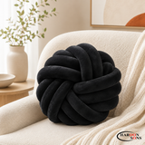 FLOWER KNOTTED BALL CUSHION-16" INCHES