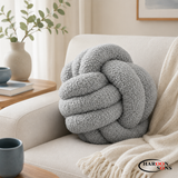 TOWEL-KNOTTED BALL CUSHION 16" INCHES