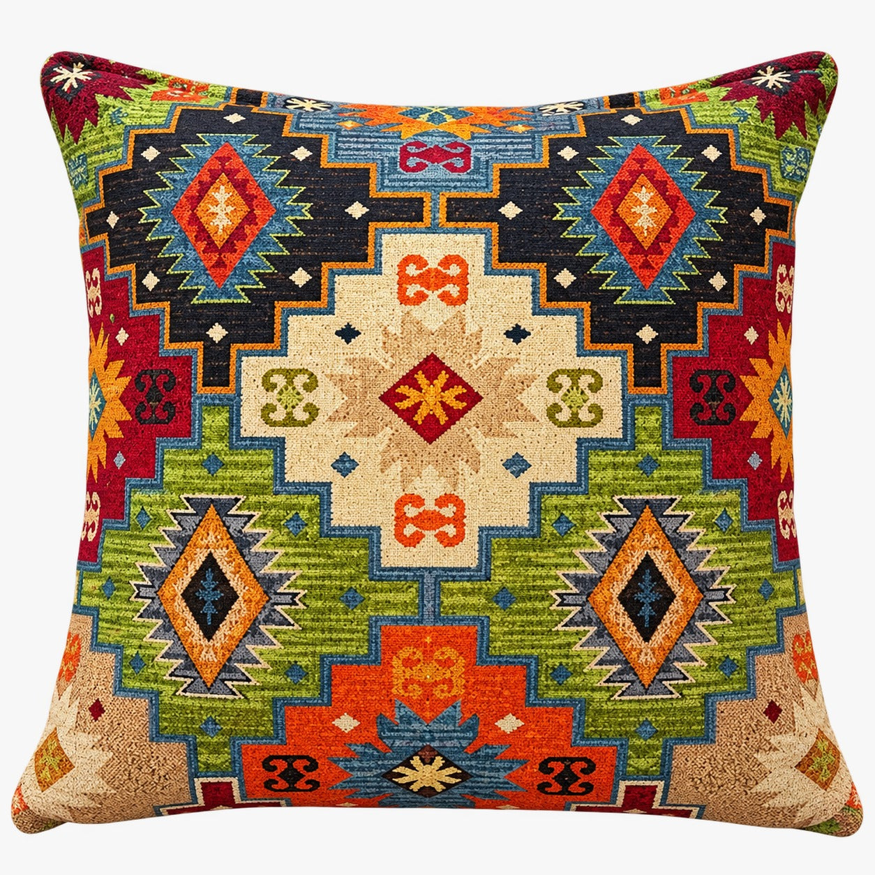 PACK OF 3 PERSIAN PRINTED CUSHION COVERS- 17*17 INCHES