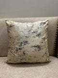 Textured Velvet Beige Cushion Cover 17*17