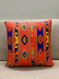 MULTI COLOURED PRINTED TRADITONAL CUSHION COVER